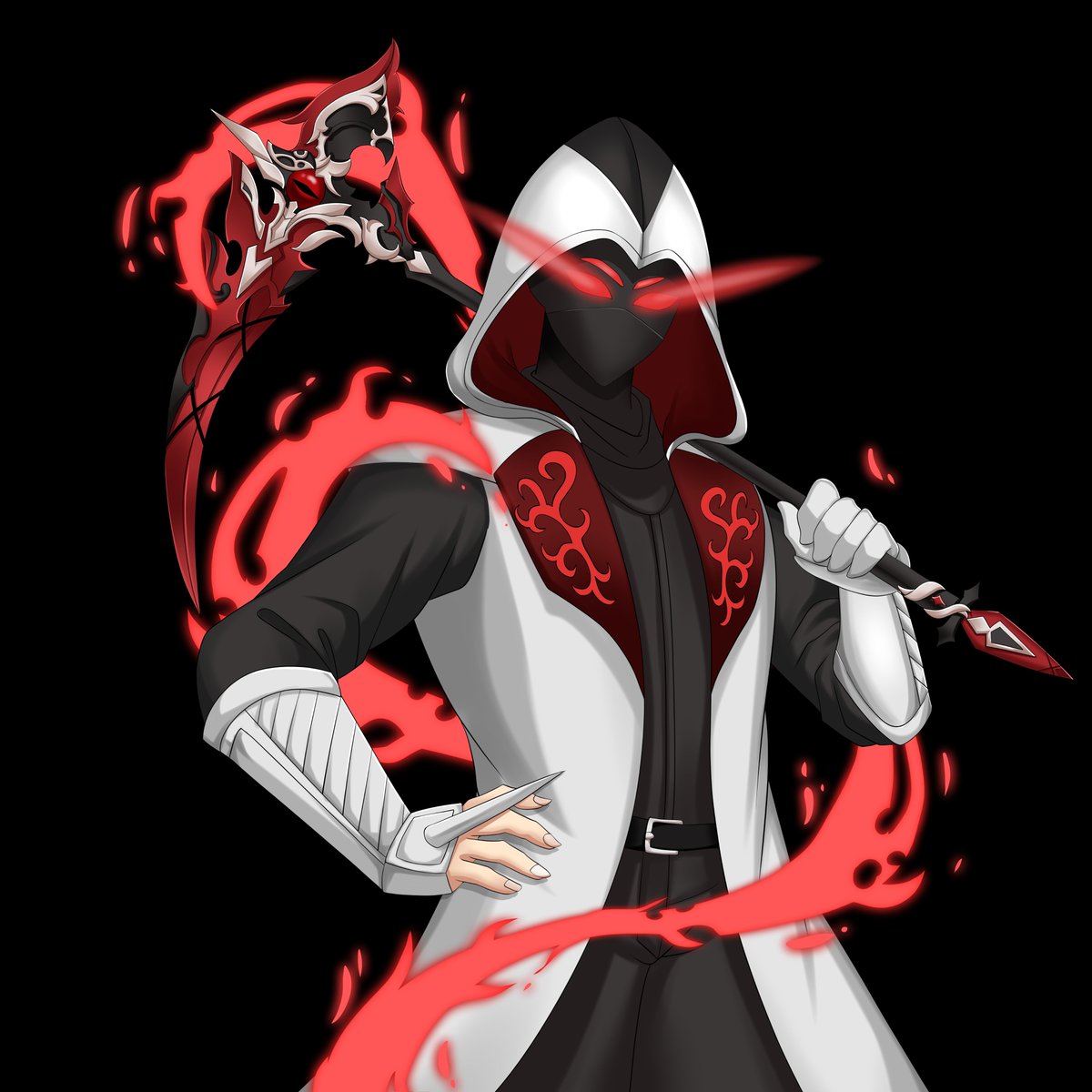 themarsassassin's tweet photo. @SocksAgency here is me and my favorite part is the scythe and the mask https://t.co/Tl9lGsq45u