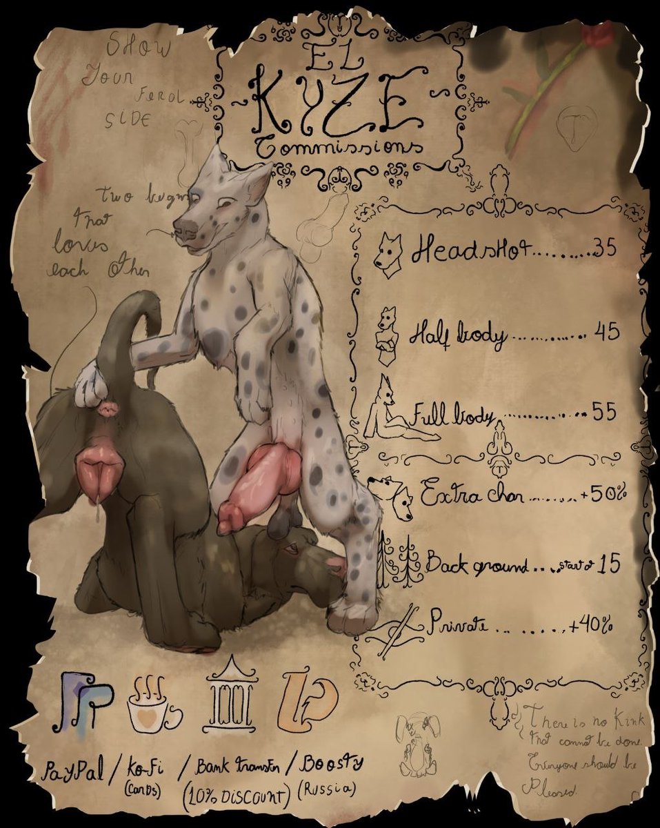 el_kyze_'s tweet photo. Well well well... Why not bringing yours nasty ideas into reality??

DM me at: https://t.co/73mB3o01d9 or at X itself

#k9 #feralnsfw #feralart #commission https://t.co/bRhKjPHqQ0
