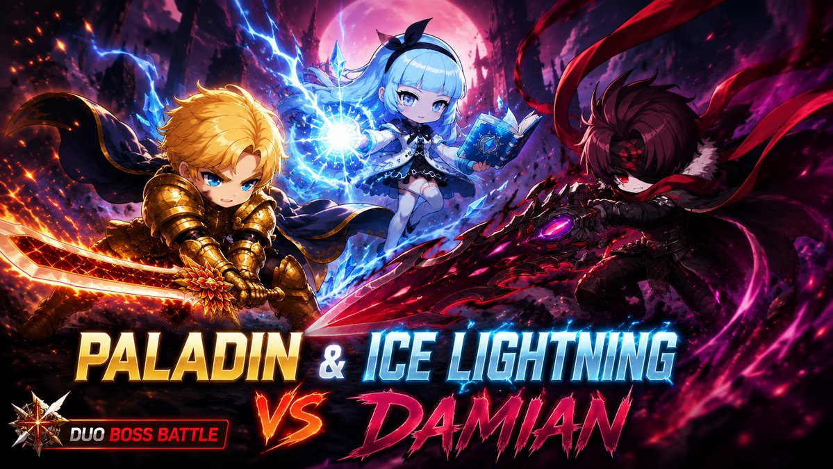 Tio_Valler's tweet photo. Duo Damian Feat @HAAKKarisWeb3 
 https://t.co/nDP2q4Bncg 

@MaplestoryU

#maplestory #maplestoryN #maplestoryuniverse https://t.co/uMFy2AaA6U