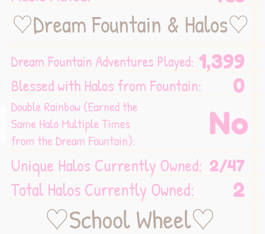 glacialspectre's tweet photo. *CORRECTION* Watch ME, get the halo on my 1,400 wish. I will get jellyfish. I will not let that fountain girl stop me. https://t.co/AjHXGWlgbv
