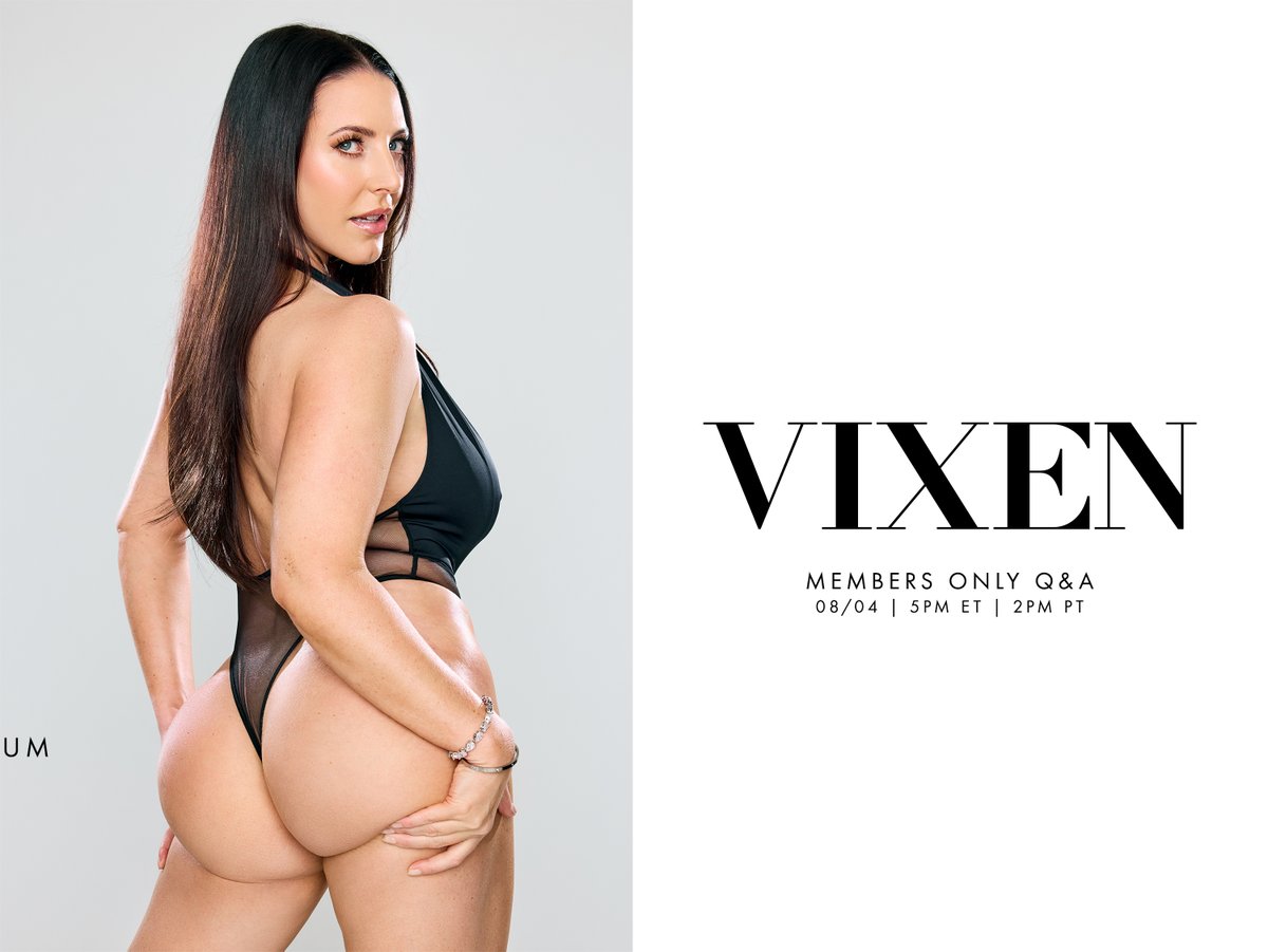 VIXEN's tweet photo. If you've ever had a question for @ANGELAWHITE, now's your chance. 👀 

Drop your questions for @ANGELAWHITE in the comments on her new scene, and she'll answer tomorrow at 5 PM ET | 2 PM PT.

https://t.co/41pO06xBWX https://t.co/lUHityGrI6