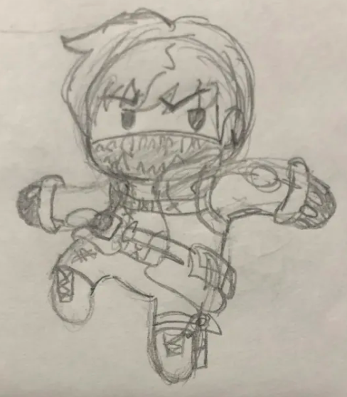 The_Distorter's tweet photo. Snow doodle https://t.co/azPnBdOdgA