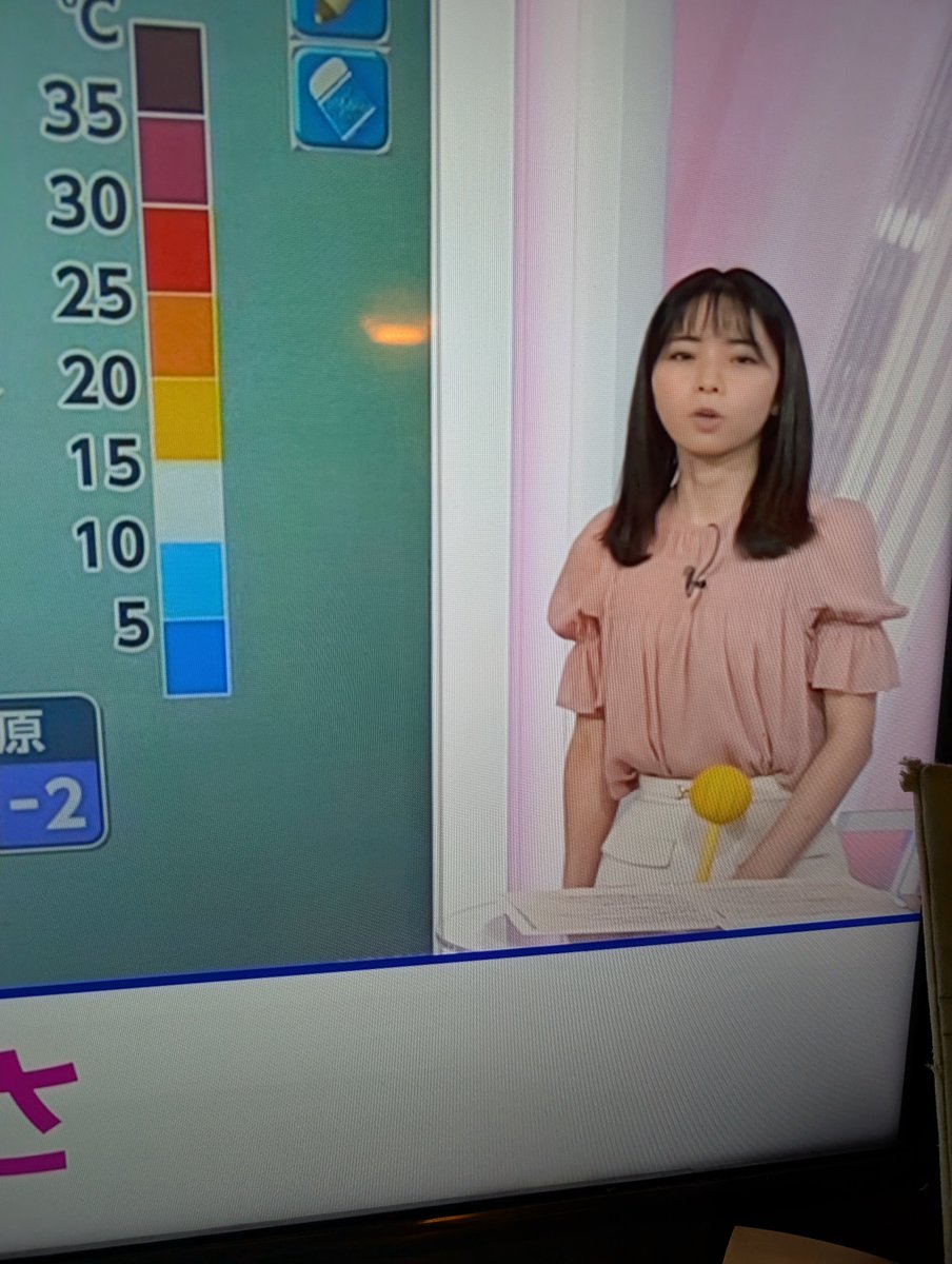 KfhFO1atQXNu0ac's tweet photo. #おはよう日本
#晴山紋音　さん
うまく撮れなかった😅
今日も1日、ほどほどに頑張りましょう!? https://t.co/Ibm6DoJmxq