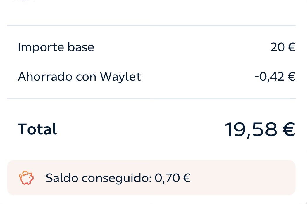 dev_financiero's tweet photo. Cuando reposto combustible siempre ahorro con Waylet y acumulo cierta cantidad de dinero que hasta llega a un punto que te pagas un depósito, y ya no hablo de la subscripciones a lavados que dispone, que te ahorras bastante 🧼 https://t.co/hsI1MQCstN