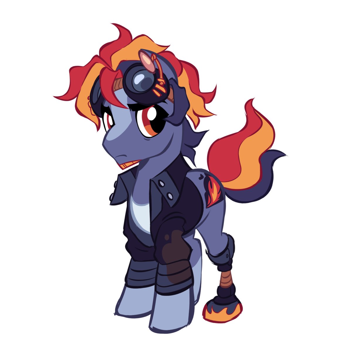atti_qu's tweet photo. New pony OC, his name is Diesel Desire 🔥 https://t.co/xofdwia81j