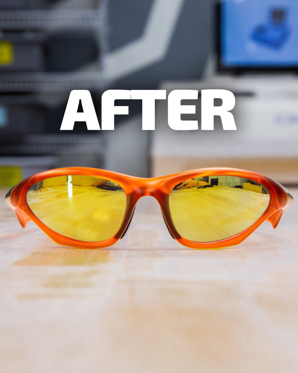 fuselenses's tweet photo. Swipe to fix these vintage Oakleys https://t.co/elZfcSM1tQ