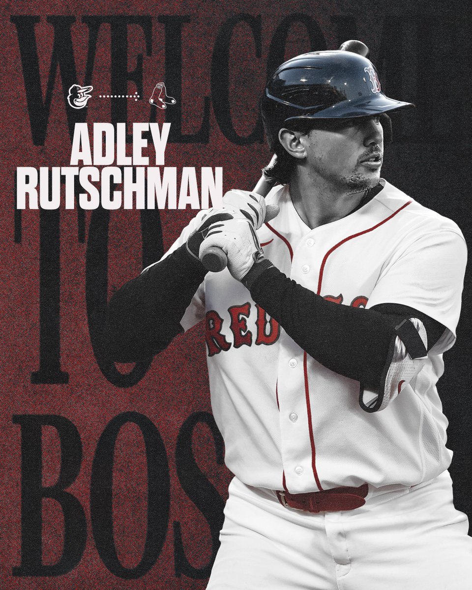 RedSox's tweet photo. Adding Adley to the squad! https://t.co/4pFbGlACft