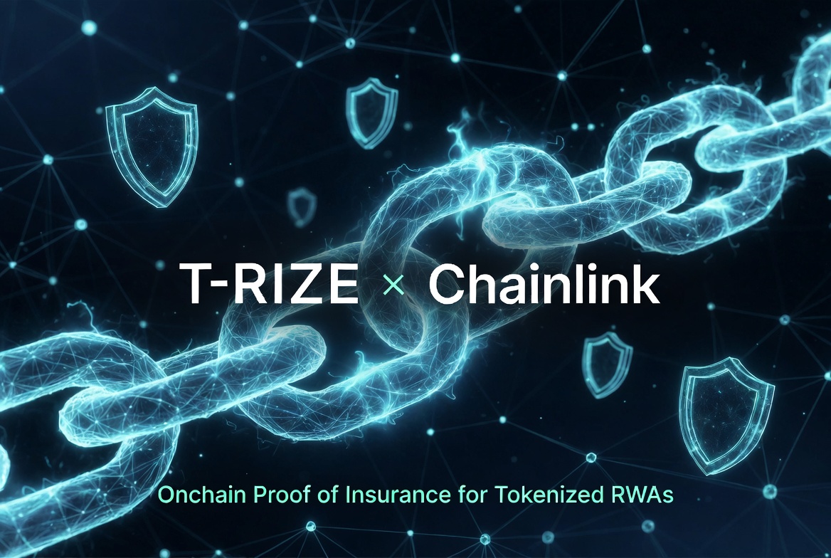 Hashmishah2050's tweet photo. 1/ T-RIZE × Chainlink: Creating the trust foundation for institutional RWAs
Tokenized private credit has entered a new era powered by independently verifiable, onchain proof of insurance that brings greater transparency, security, and confidence to institutional assets. https://t.co/XTYkDilUOf