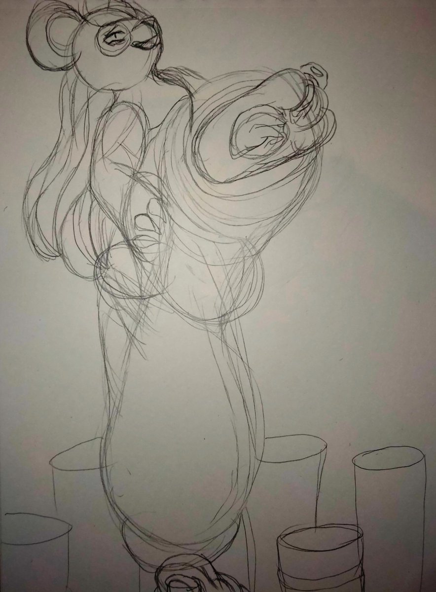 TheAgentMyers's tweet photo. I wonder is this the very forst paw related pic from leafan? Drew this pal from my hazy memory with as few examples checked from internet and i wonder how well i did. https://t.co/9uJEVqhGKz