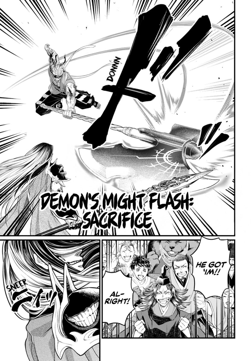 SnV_Nakimov's tweet photo. Kin-chan gotta do something or this fight might be the closest you'd call a low-diff. What is Skeggjöld doing? What does her rune even do? "The power that dwells within her rune..." I still cope for some major comeback at the very least before he dies. 

So far Japan isn't liking how their folk hero is getting disrespected like this. Sales are dropping worse than any volume before. This round is making people appreciate R10 now. 

This is shameful. 

#recordofragnarok 
#ShuumatsunoValkyrie 
#終末のワルキューレ