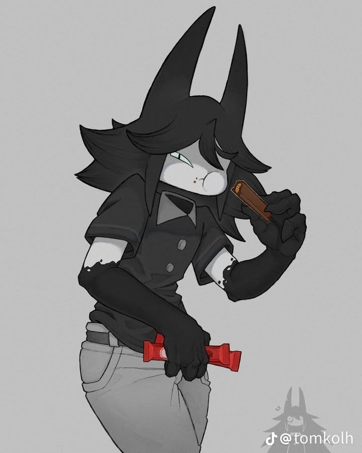Gus_Art_'s tweet photo. onto the list of fictional characters i'd make out with, number one: This thing https://t.co/6eBkoazMhw