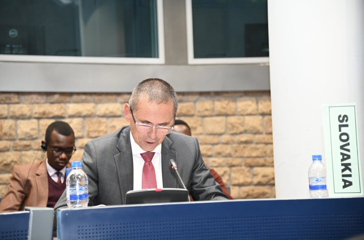 AUC_PAPS's tweet photo. Amb. Jainaba Jagne, AU Special Envoy, #CAAC, emphasized that protecting education is a child rights obligation, a protection imperative, and a peace and security priority. She urged the #PSC to promote closer collaboration among relevant #AU departments and organs to accelerate coordinated action. 🧵 6/