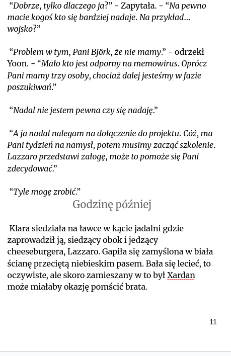 KristenBArnesen's tweet photo. Kolejne strony napisane, teraz poprawki https://t.co/4T9724a1Ms