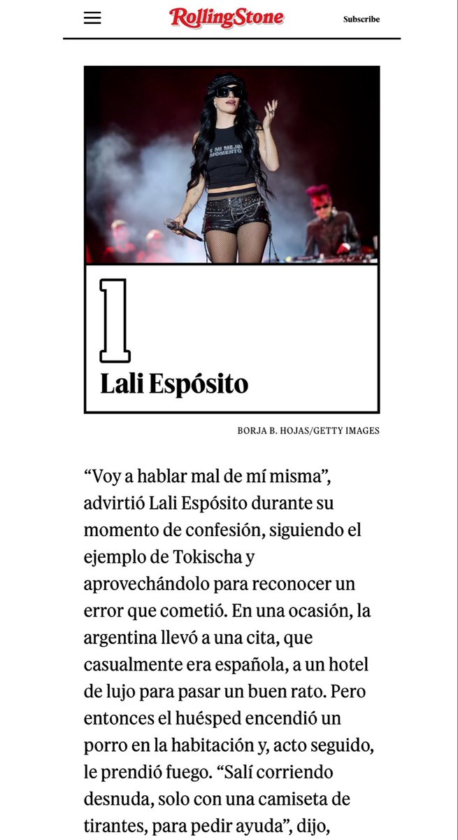 lalibydiva's tweet photo. los de rolling stone poniendo primera la confesión de lali 😌 https://t.co/ob5wqvHx1k