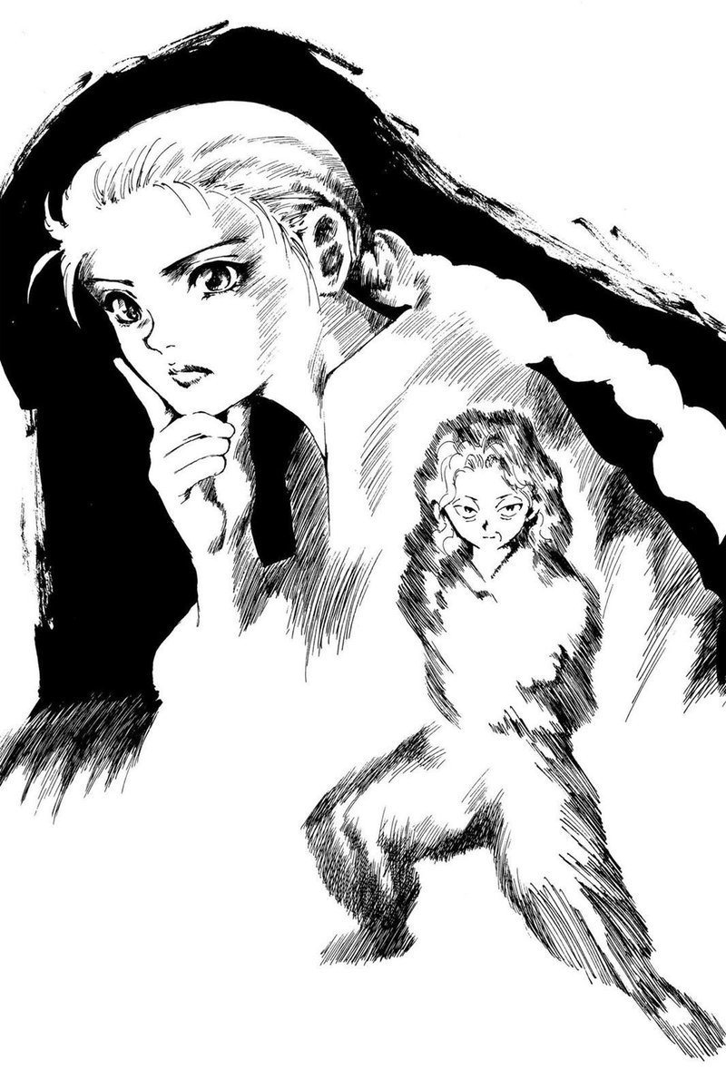 DomiRizu's tweet photo. It has always amazed me how beautiful Togashi's illustrations are https://t.co/ZoT0zvgyKH