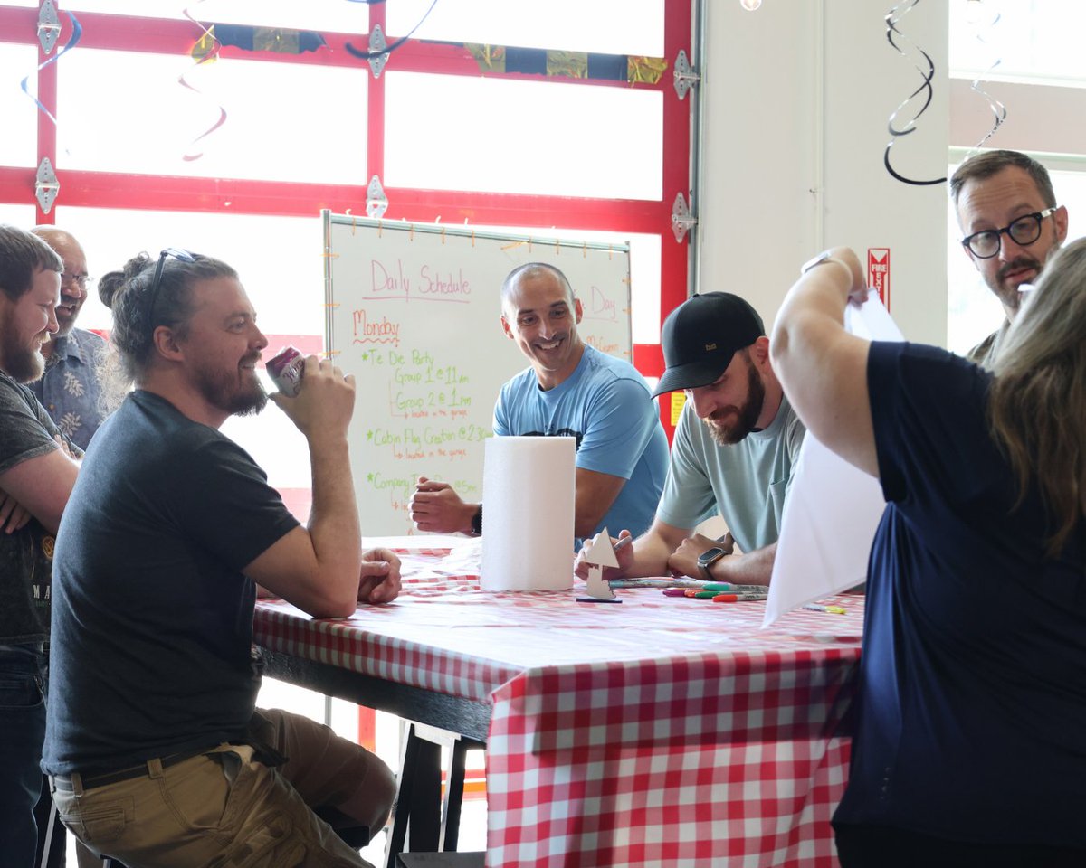 aviture's tweet photo. Behind every high-performing team is a culture built on connection, collaboration, and shared experiences.

Welcome to Camp Castaway 🏕️

Our remote &amp; local teams came together at Aviture HQ to reconnect, strengthen relationships, and celebrate the people behind our work. https://t.co/I3N4IUdi2S