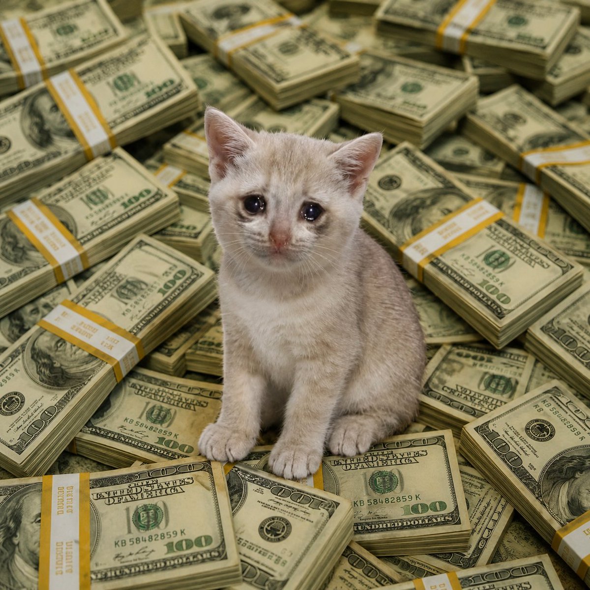 cashkittycoin's tweet photo. Cash Kitty the baby Cash Cat is here! 💰🐱 Meow!!!

$CASHKITTY 0xea7d32afe10bae770f8ad350190a120c27ca12cc https://t.co/TNpci1l4zY