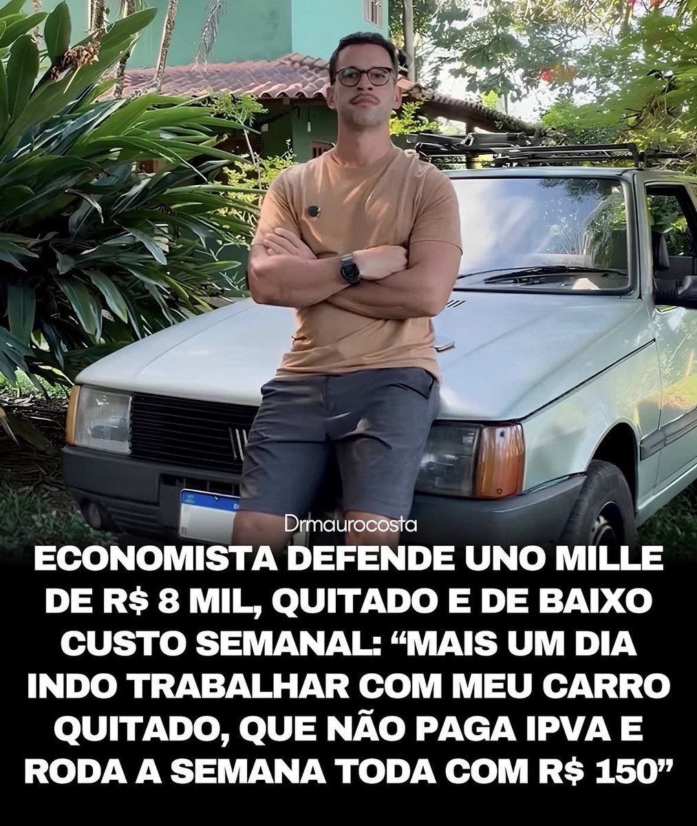 OEstagiari0's tweet photo. Eu entendo o ponto do cara, mas bicho, vcs tão percebendo que o cidadão brasileiro q quer mto ter um carro mas não consegue tankar os impostos e o custo alto dos carros modernos, tá recorrendo a carro com mais de 20 anos de fabricação pra não precisar mais andar de ônibus??? ⤵️ https://t.co/6D2jASOWUY
