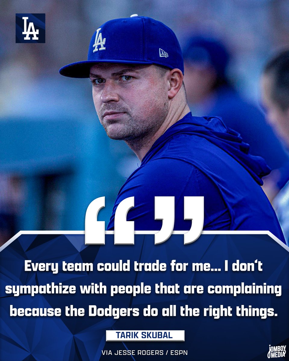 TalkinBaseball_'s tweet photo. Tarik Skubal says he has no sympathy for people complaining about how the Dodgers operate

(via @JesseRogersESPN) https://t.co/2GIPRltVWZ