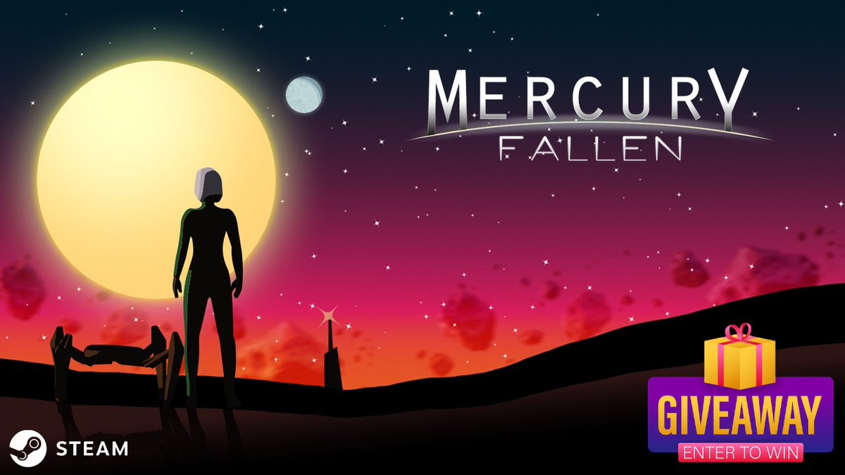 SteamGamesPC's tweet photo. 🎁STEAM GIVEAWAY 🎁

💎 Mercury Fallen for PC/Steam! 

⬇️ Follow steps below ⬇️ 
1️⃣ ♻️ + ❤️ 
2️⃣ FOLLOW:  us &amp; @PlayStationGN
3️⃣ COMMENT
Ends in 12 hours! ⏰
Giveaway Sponzored by @MrMidwestIndigo

📧DM me to sponsor a giveaway like this!
#Giveaways #FreeGames #Steam https://t.co/ewWuUJMJbx