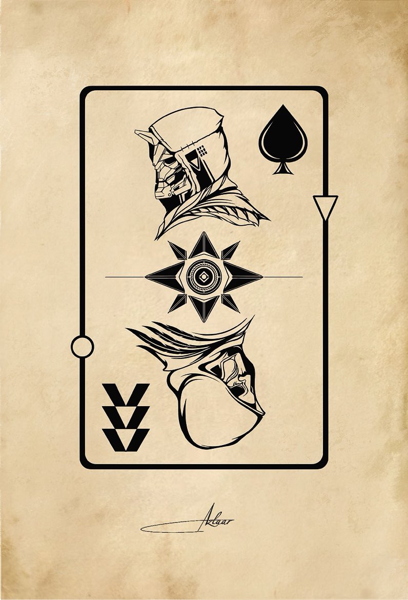 Azlaar's tweet photo. “The Vanguard was the best bet I ever lost”

Destiny 2 Tattoo Commission https://t.co/dUK1CSdNox