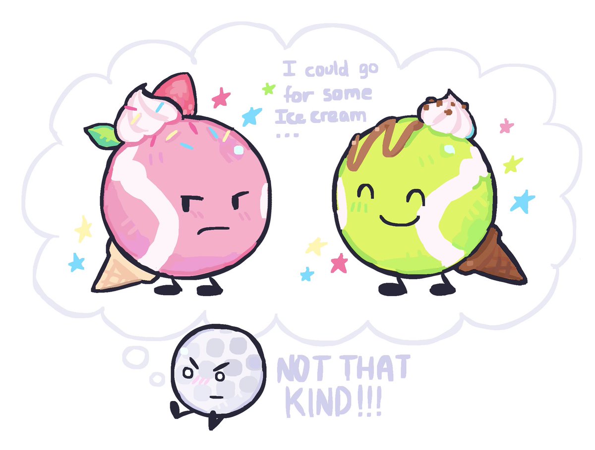 UnbrandedSoda's tweet photo. Tennisball Ice cream
#tengolf #bfdi https://t.co/BDITsajAcQ