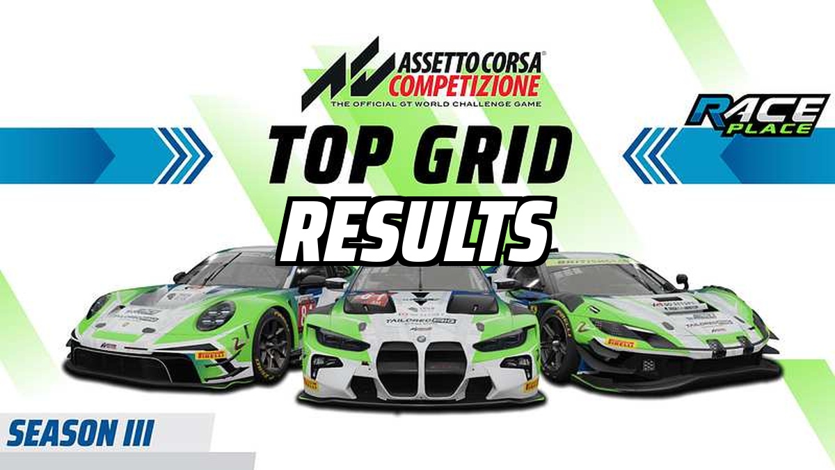 RacePlaceRacing's tweet photo. Rev your engines, racing fans! The results are in for the Top Grid Season III at Spa Francorchamps with 24 cars battling it out on the track. Check out who took the podium on RacePlace! 

https://t.co/5zvbr066oR  
https://t.co/5zvbr066oR https://t.co/gsy8WsQIY6