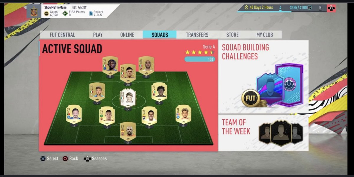 vivacavalry's tweet photo. @EASPORTSFC We want this back. The menu🔥 https://t.co/Lh0M1wPiaG