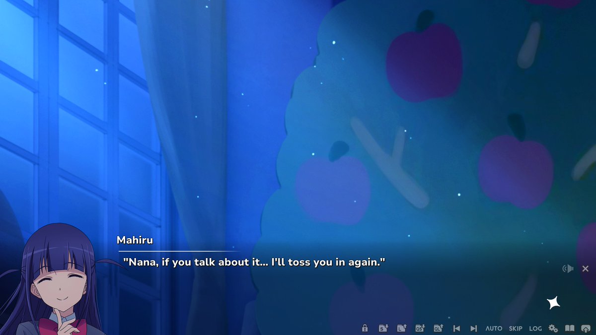 airkey330's tweet photo. Even Nana fears the potato girl https://t.co/n2ZpKmXZR5