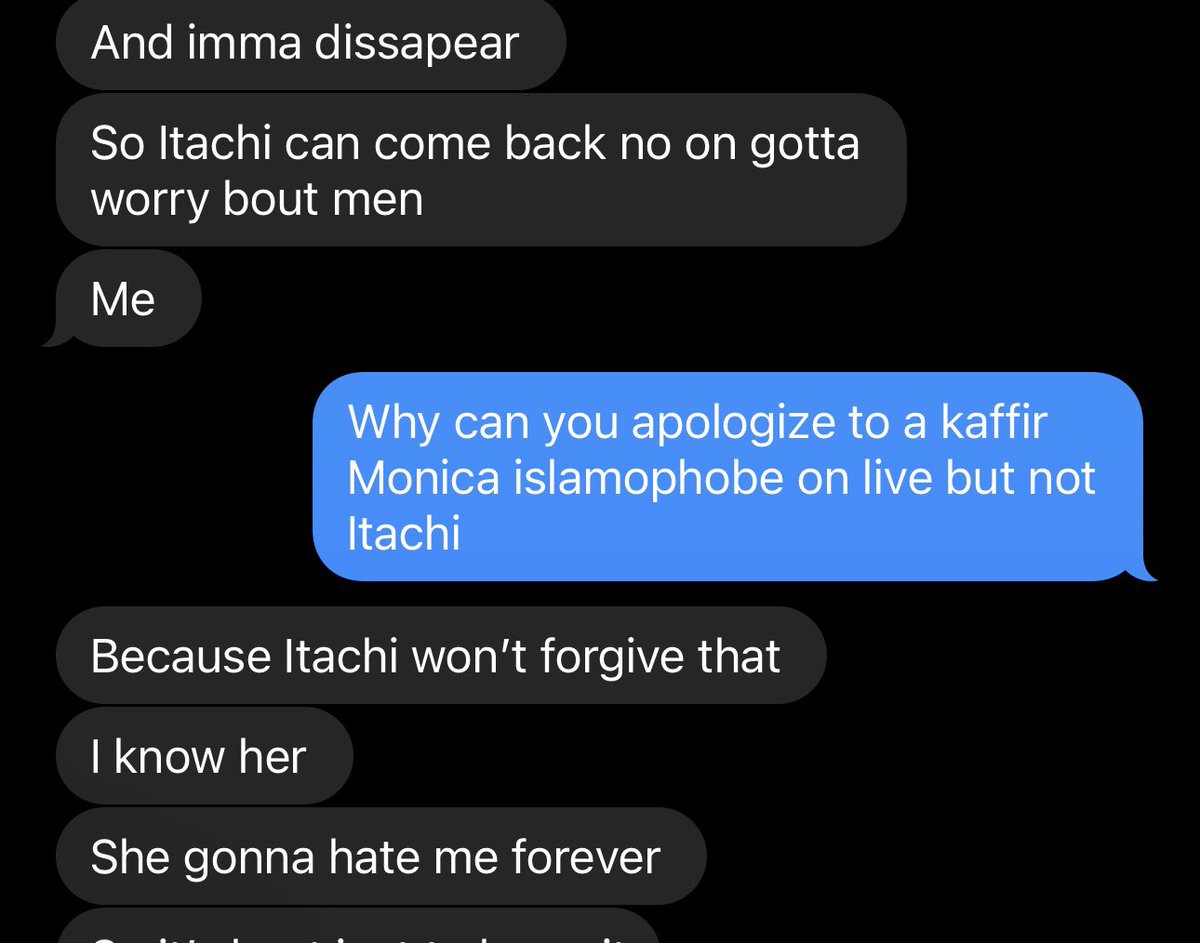 akhi__ex's tweet photo. Message from Akhi ex (a nobody) 

I am free from all this, the innocent bystander I am but I must speak out.

For the last few years I’ve highlighted to the wider community of Muslims in the Dawah scene about this fake “manager” failed rapper absolute grifter maleek the Muslim Sam shamoun DOXXER that he is. 

Below is evidence of this how he absolutely ruined itachis life when he doxxed her entire house, dads job and university to the point she ran off the app for a whole year… yes the itachi he currently “manages” …. Square that circle out lol

Also, along with hurting tens of other Muslims by either revealing private photos to as much as doxxing their names and houses 

The first to ever doxx me n my family, my sisters was YOU maleek and no one else. All because I didn’t slide with you against Itachi when y’all beefed. 

Maleek you are only known for insulting mothers betraying close friends as we see your whole circle fall apart in real time. 

As an ummah let us see the wicked out of the Dawah scene and the clout he promises is a mirage of the dunya. Any one associated will attest to the fact that he only promises dunya and lies and true Dawah is free from that. 

As far as my past with Libyano me and him rectified our affairs and grew out of the pettiness of trolling side of tik tok and I pray Allah elevates him in the Dawah scene as he is grown to be a mature and qualified individual in this field unlike you the promiser of dunya and lies. Now that Libyano clocked him n exposed him- in his only scapegoat. Stop bro🤣🤣 face your reality no one wants you around them but your sad victims maleek… who only fear you for blackmail 

May Allah deal with this individual the doxxer that he is and I’m glad greater daees have noticed who he is (a cancer to the Dawah) and let’s unite on never getting near the disease that he is. 280k$ to IP and 100k to David on his head. What benefit other than filling the pockets of Islamophobes??? Giving them clips? Gtfoh