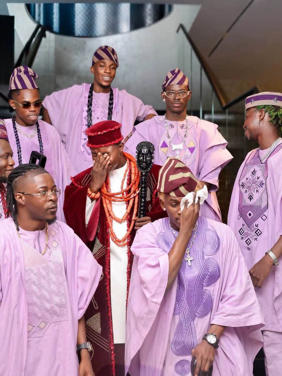 afro_nigeria's tweet photo. Peller and his Groomsmen! ❤️😍 https://t.co/au8qXzOh14