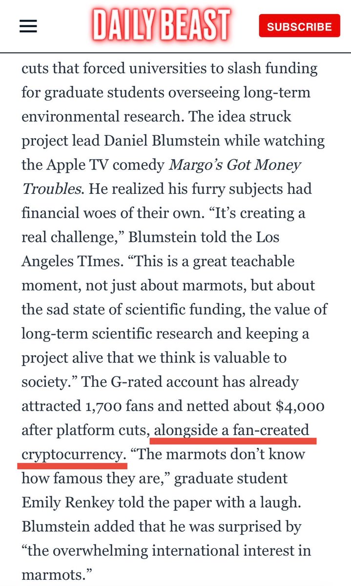 SolSergeant1's tweet photo. Andddd another article from today.

$OnlyMarms coin mentioned too.

Link &amp; image attached 

https://t.co/umrwZ30YYB https://t.co/Brf6VjCohL