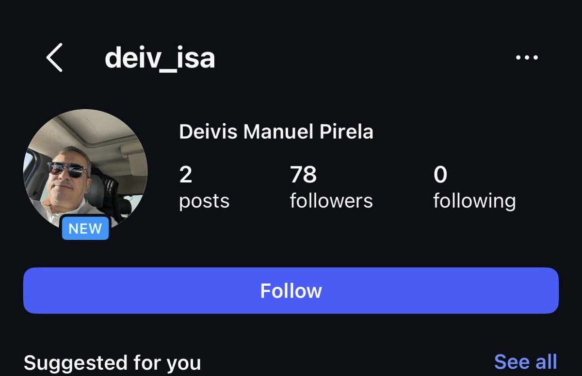 kejalvyas's tweet photo. Delcy Rodriguez’s Instagram account is the dead internet theory come to life. 

Engagement almost entirely made up of hilariously easy-to-spot bot accounts, all newly created, with the same handle format, follower counts etc…and all posting the same message. https://t.co/WgQyFK0GJv