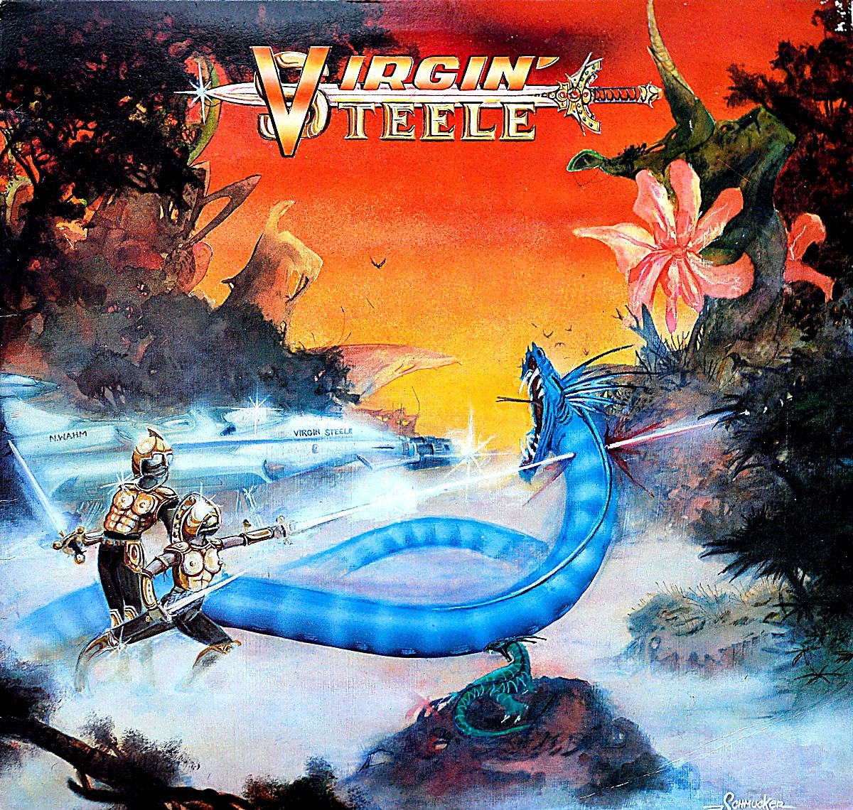 NWOBHMBr's tweet photo. "Antes de virar lenda, foi só o disco nº1 de um catálogo."
Em 1982 o Virgin Steele lançou seu debut — e virou o MFN 1: 1º release da Music For Nations, gravadora que depois assinaria Metallica, Manowar e Mercyful Fate. Só 5.000 cópias prensadas. #USMetal https://t.co/c0N5TS13i8