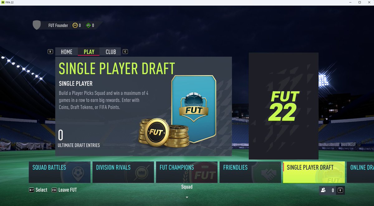 s4nnc0's tweet photo. 🚨 FIFA 22 FUT IS COMING BACK! 🚨

I've officially revived FIFA 22 Ultimate Team!

It's currently a work in progress, but stay tuned for updates, screenshots, and leaks right here on my profile and inside our Discord server!

Join the Discord: https://t.co/BFlowowvph

#fifa22 https://t.co/Rs7VoAZVV1