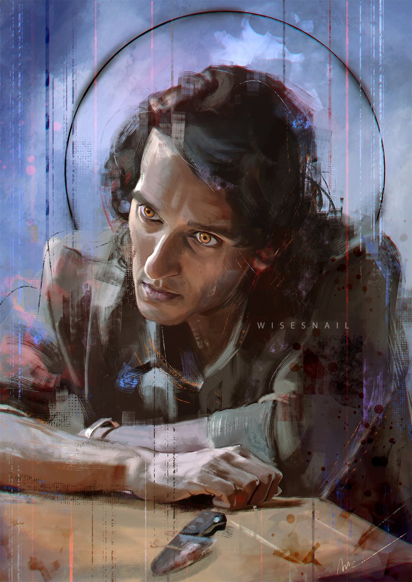 WisesnailArt's tweet photo. My little meow meow who never did anything wrong ever (..........) - I hope oyu like it! 💙

#Armand #AssadZaman #IWTV #TheVampireLestat #TVL #Wisesesnail https://t.co/qXo1KrFn8C