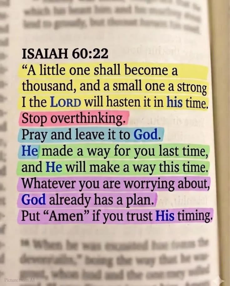 christ_the_son's tweet photo. Isaiah 60:22 https://t.co/FCbP2C1zYo