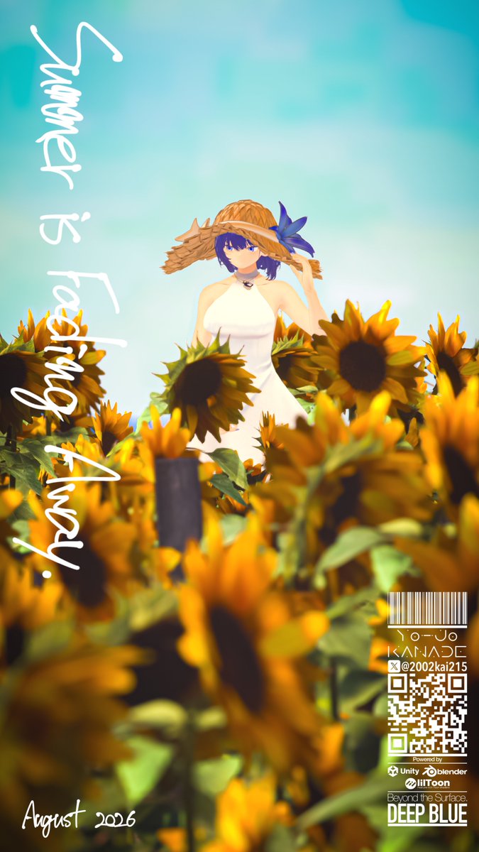 2002kai215's tweet photo. Dear My Beloved, Who Smiles Like a Sunflower.
#龍のヨルちゃん
#VRChat https://t.co/Z7fovhDxgp