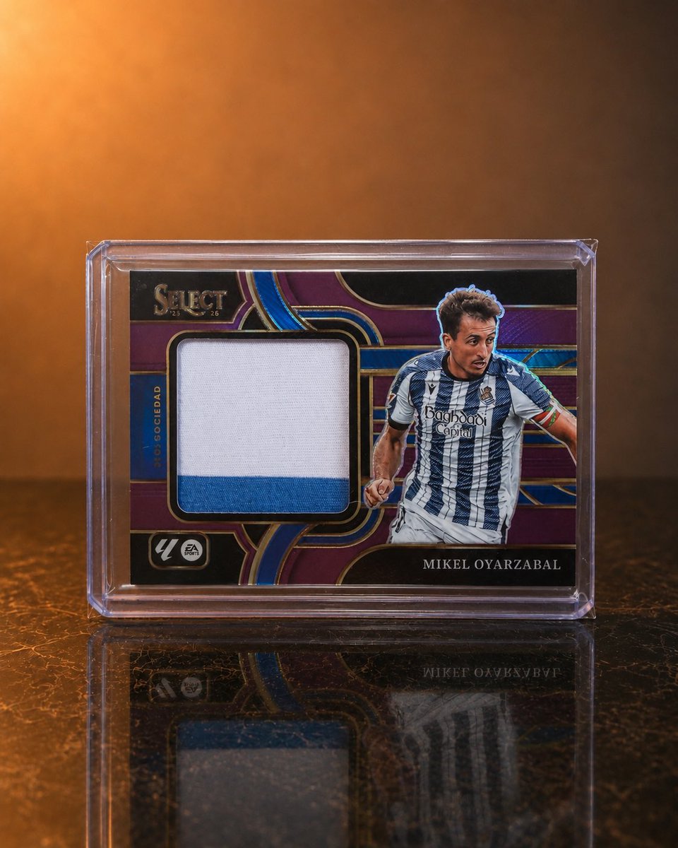 Ksliok's tweet photo. 今回はオヤルサバル。

Panini Select
Mikel Oyarzabal
Real Sociedad
Patch Card

シンプルだけど、こういう渋い1枚も好き。

#マイコレ #サッカーカード
#PaniniSelect #RealSociedad https://t.co/iyoIqN9aPj