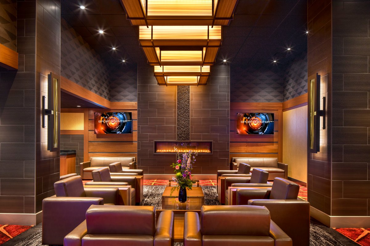 I5Design's tweet photo. Photo of the day: The High Limit Lounge at the Soaring Eagle Casino.
#designbuild #casinodesign #casinoarchitecture #gamingfloor #customfabrication #remodel #commercialremodel https://t.co/Z7WMJpd6uI
