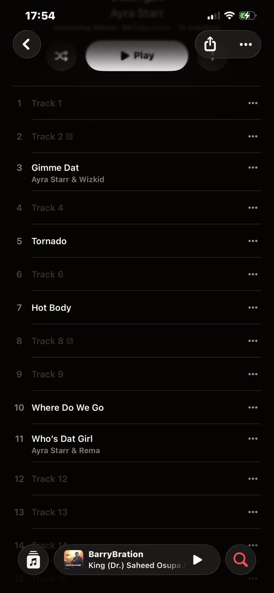 WizStatz's tweet photo. 190M Spotify streams before official release 👏 https://t.co/qWn9SgKy3C