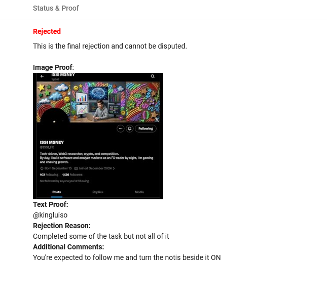 KingLuiso's tweet photo. @ISSI_FX Stupid account, I followed your tasks on Timewall and you  still resign yourself not giving me my points. I let this screenshot for everyone know how pathetic you are by depending on others to keep your crypto scam account 🤡. https://t.co/2U4mrlZ7Vl