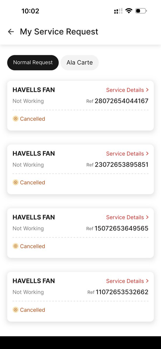 BTripathy89's tweet photo. Disappointed with @havellsindia service practices. Defective BLDC fan( failed day 3), unresolved tech visits+ tickets closed without fix= mental harassment. Final reminder: Resolve/replace in 24 hours, or I file a formal complain on e-Daakhil/ @ConsumerHelp @jagograhakjago https://t.co/ZZI6wiBMqm
