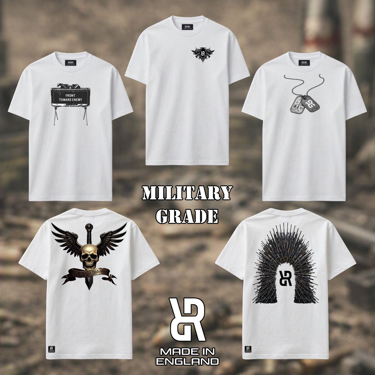 reflektclothing's tweet photo. MILITARY GRADE - New Collection Out Now!
Crafted in England 🏴󠁧󠁢󠁥󠁮󠁧󠁿 from heavyweight 280 GSM cotton.
Forces‑inspired designs for those who prepare, lead, and endure.

Join our community via the website for 15% off. https://t.co/B13W7PKdvc
