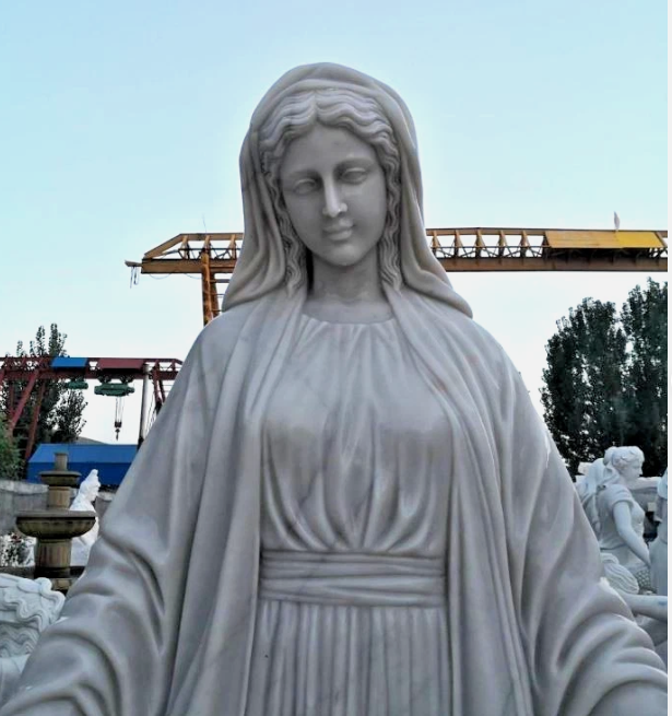 BrendanTHamtil's tweet photo. Large Marble Statue of Mary, Our Lady of Grace for sale! It can be custom sized! Call us today for a quote at 913-710-0025!
#Catholic #CatholicChurch #SacredArt #ChurchRestoration #ChurchRenovation #HighAltar #Tabernacle #Monstrance #CatholicStatues #ChurchFurniture #Liturgical https://t.co/k1AxLmDNsf