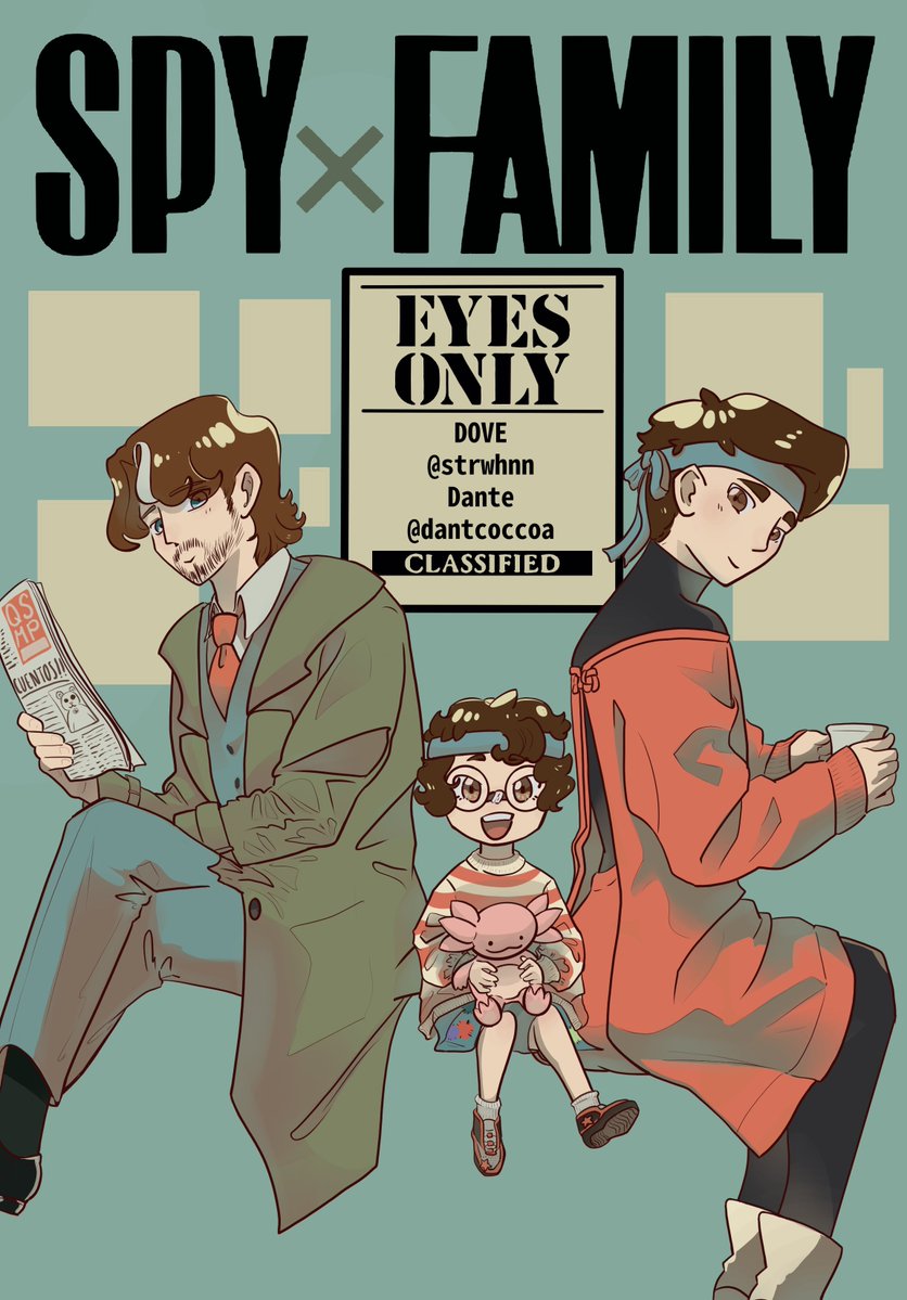 strwhnn's tweet photo. “Operación Cosmos" | #Guapoanimes
Un collab inspirado en [SPY×FAMILY]

Cellbit es un super espía que es mandado a una nueva misión, una que probablemente sería la más difícil de toda su carrera. Tiene que aprender a ser padre. 

Y no solo eso... También tiene que casarse. https://t.co/U4savJnhUS