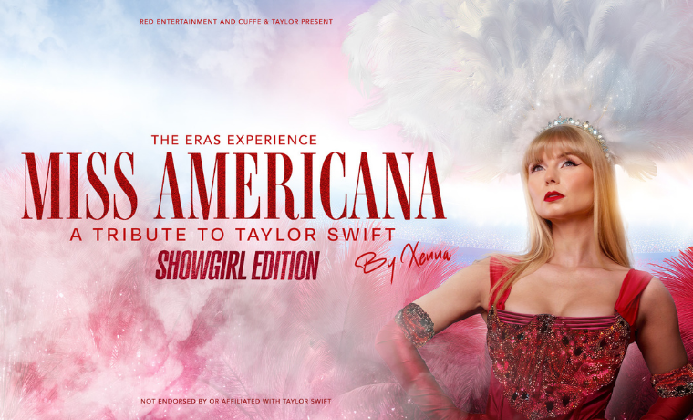demontforthall's tweet photo. Miss Americana: A Tribute to Taylor Swift – Sat 28 Nov 26

Step into the unparalleled world of Taylor Swift in this enchanted show featuring the incredible Xenna. The show spans 12 eras, so you can journey from Debut to Life of a Showgirl ✨: 

Book now:
https://t.co/lUaZodODDi https://t.co/yBAdSHgknZ
