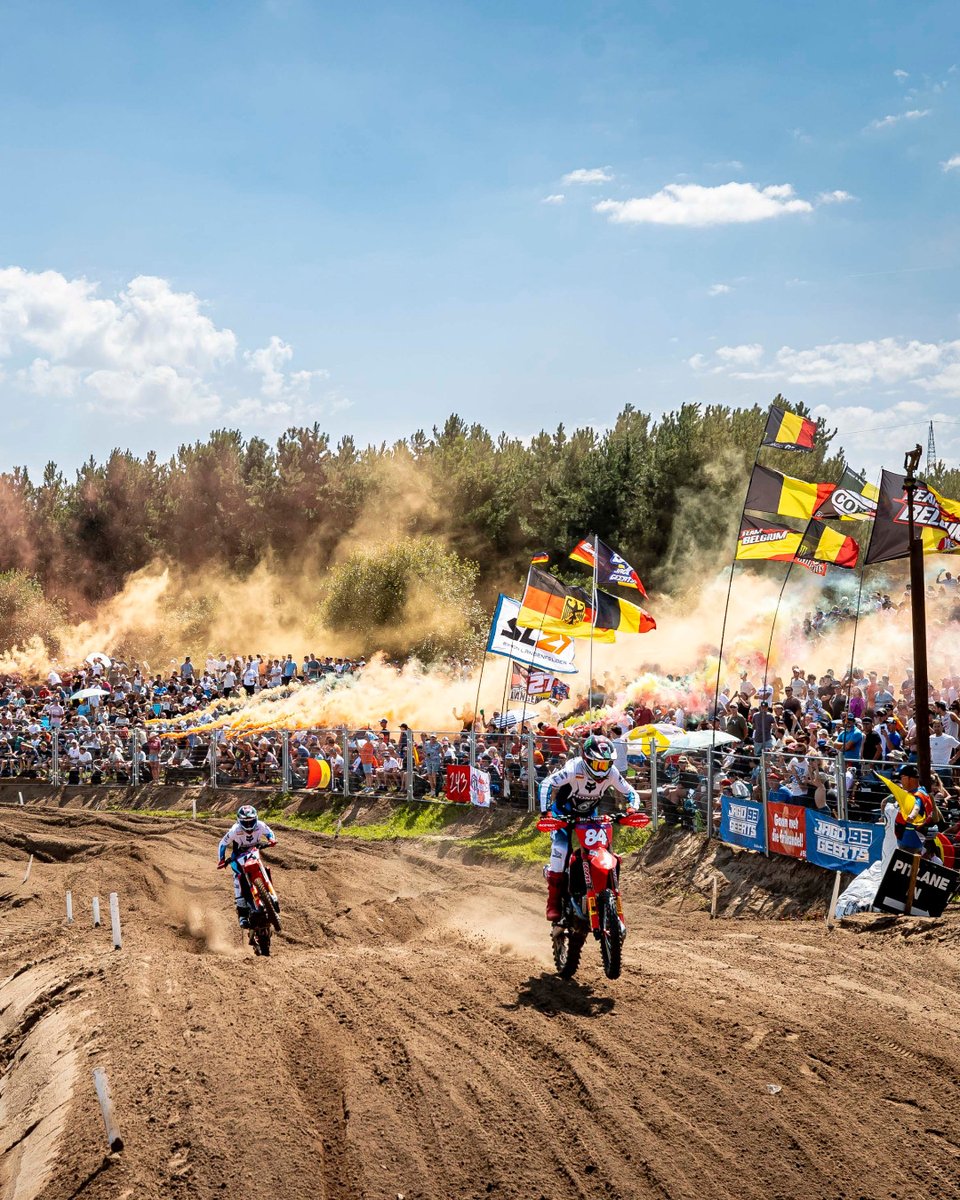 mxgp's tweet photo. You made history ❤️ 

Thank you, Dank u, Merci, MXGP fans! That was a Lomhell of a weekend! 🔥

#MXGPFlanders #MXGP #MX #Motocross #Motorsport https://t.co/YpDE5mW8fG