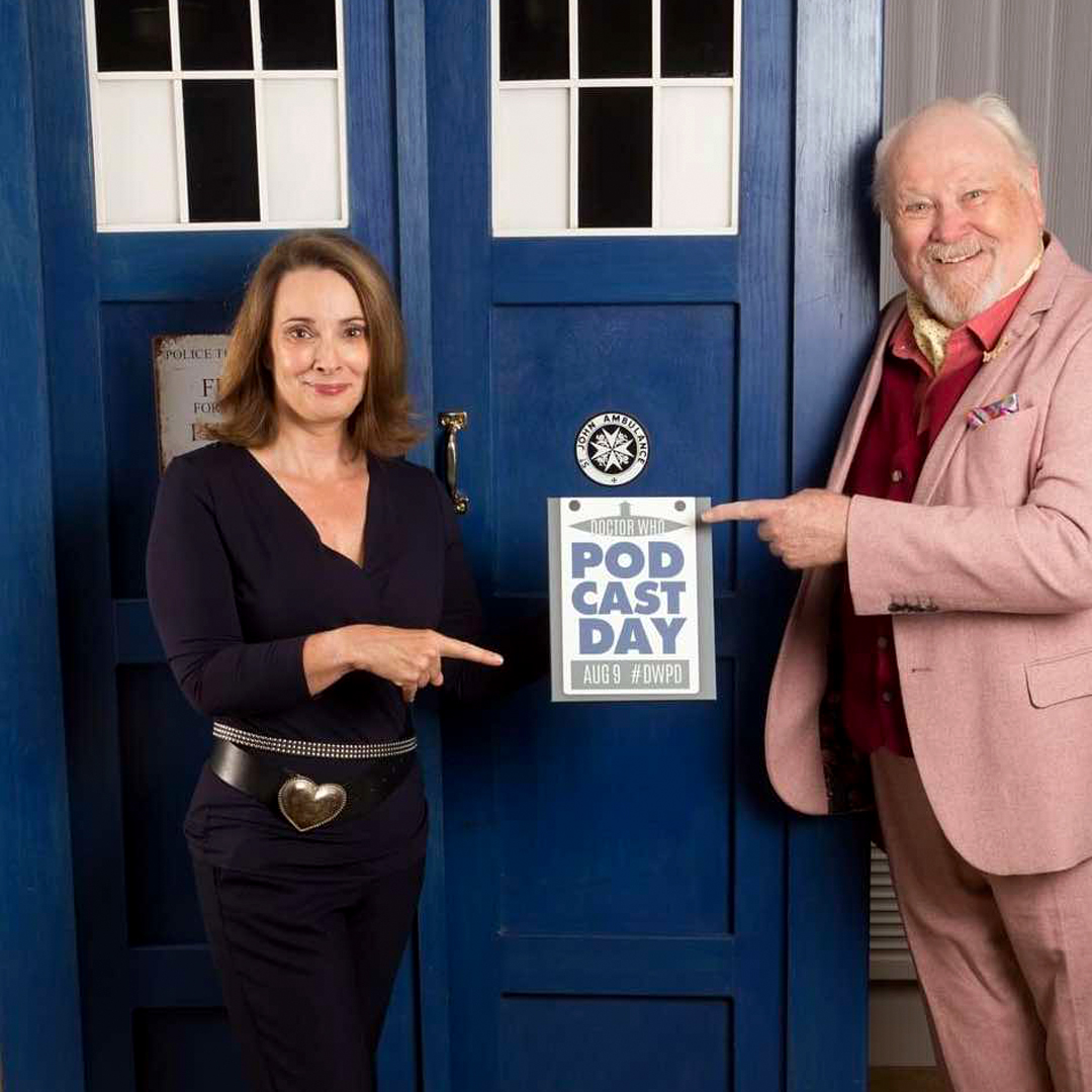 dwpday's tweet photo. The last thing the Doctor and Peri need is another thing to argue about! You'd think they agree on which #podcast to listen to!?!

#dwpd #doctorwhopodcastday #DrWho https://t.co/otfmXqYR1F