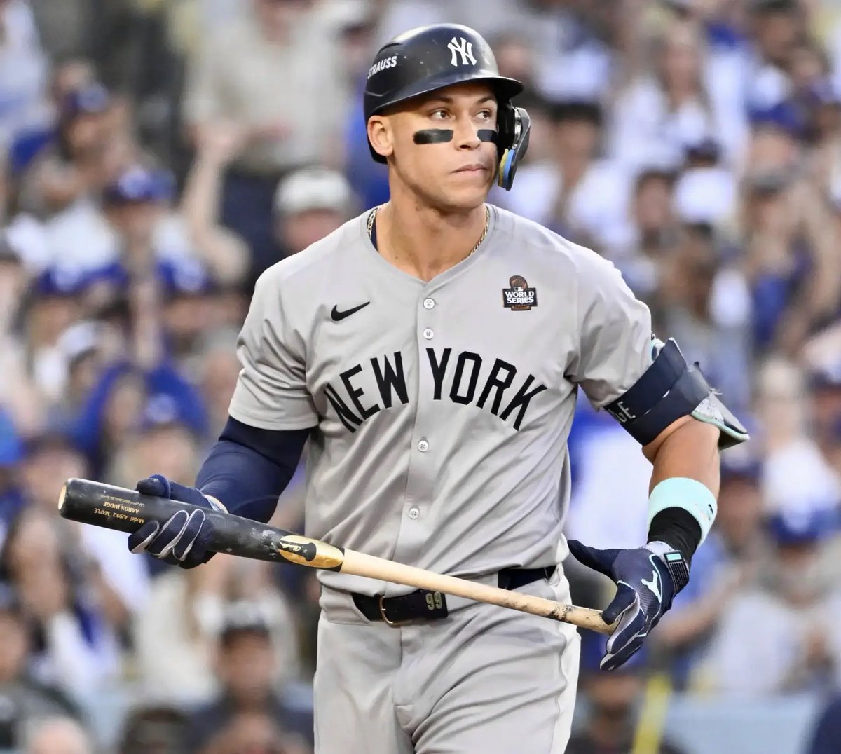 SleeperYankees's tweet photo. Yankees are clearly not winning a World Series this season. Next season there won’t be baseball. Aaron Judge will be 36 for the 2028 MLB season. Time is running out for The Captain… 😔 https://t.co/88g0H3VR7n